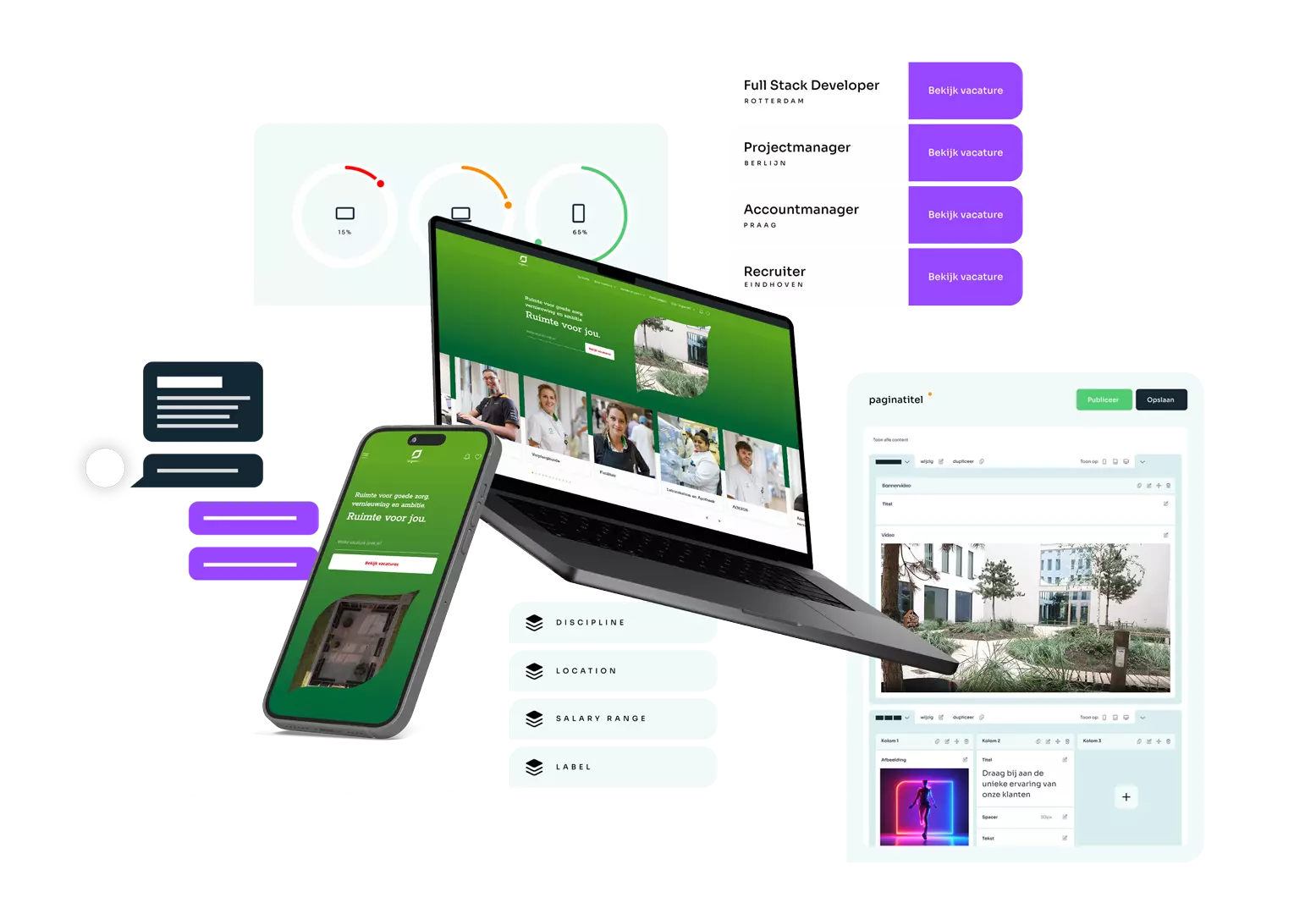 recruitment CMS