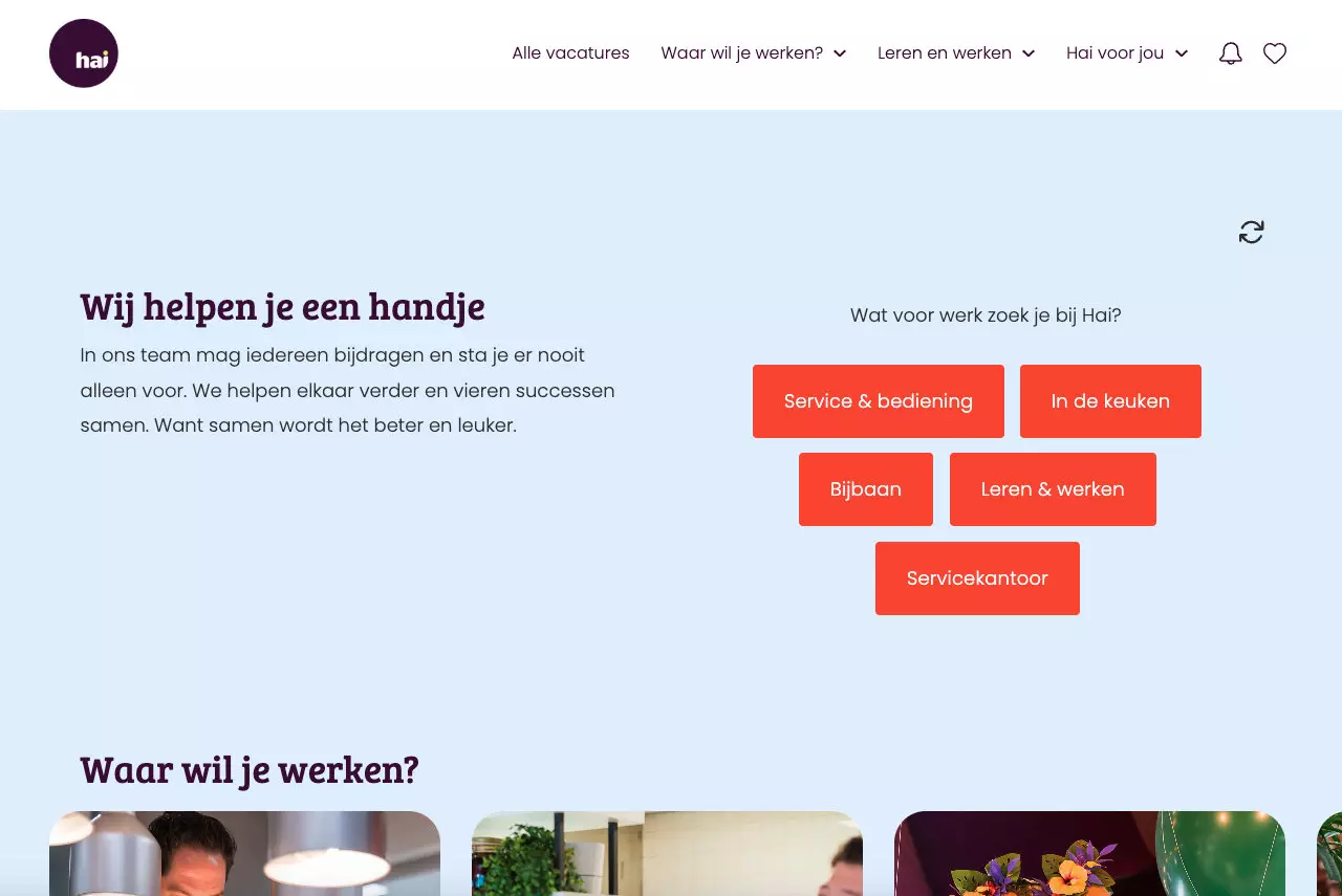 vacature matching tool recruitment werken-bij