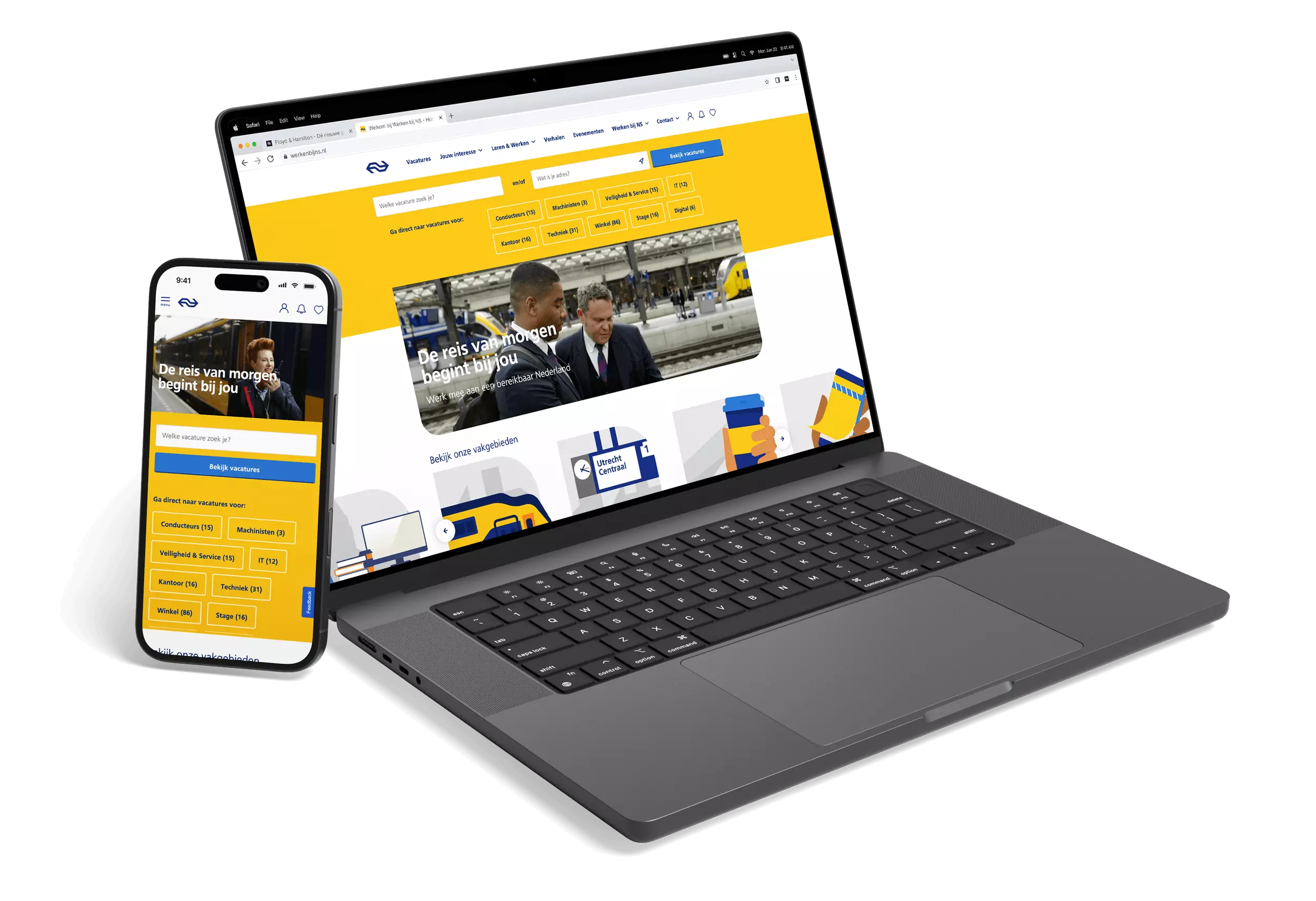 NS beste werken-bij website