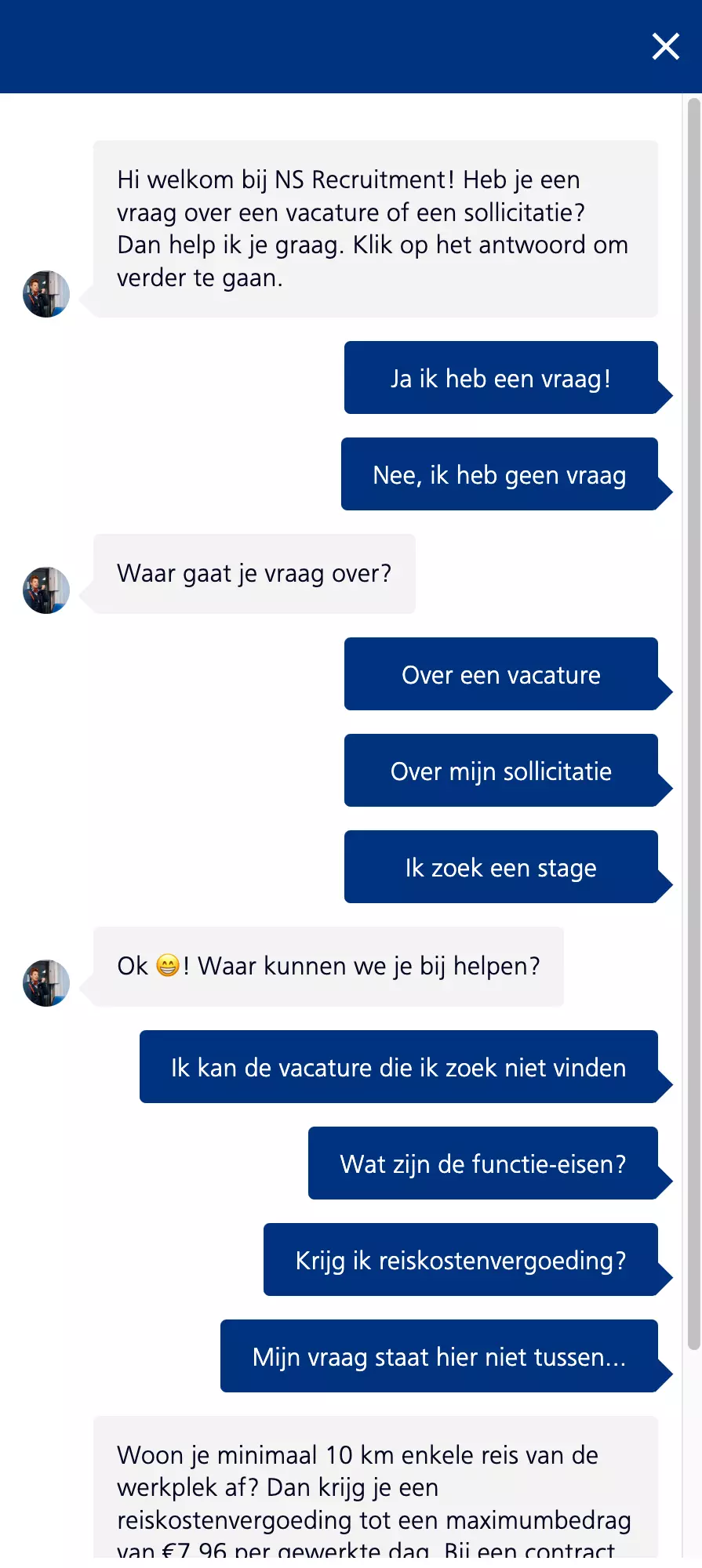 recruitment chatbot
