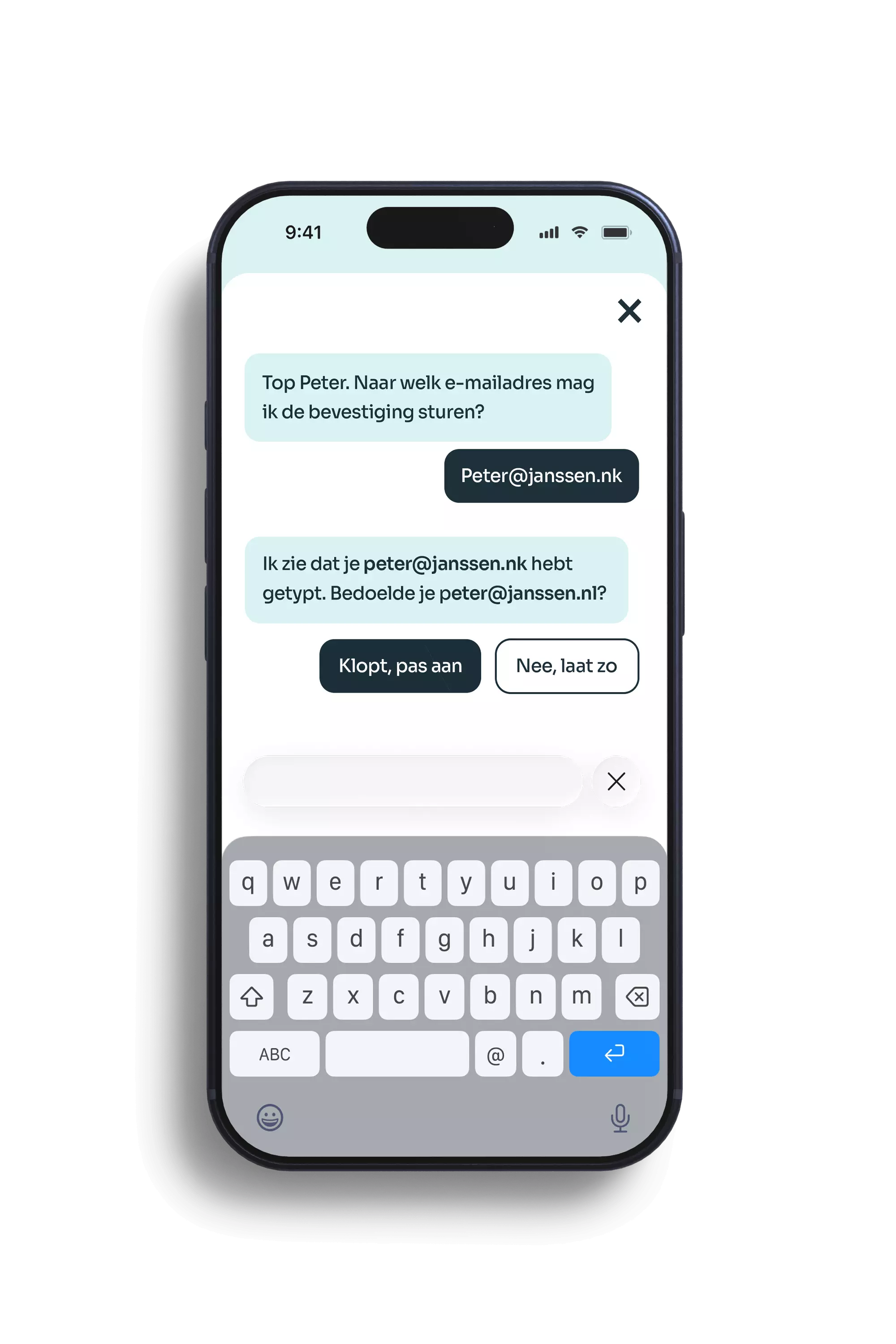 Conversational apply solliciteren op mobiel