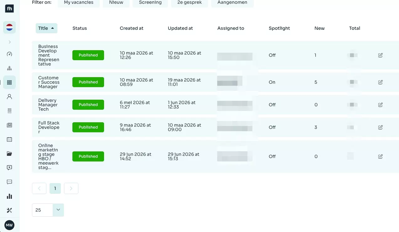 applicant tracking software tool