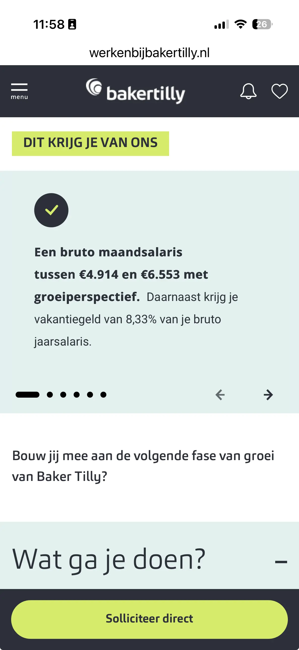 salarisindicatie vacaturetekst